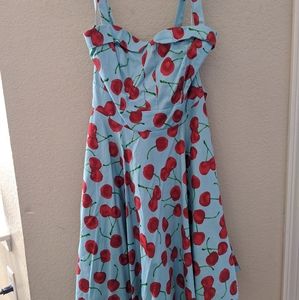 Vintage Style Cherry Dress